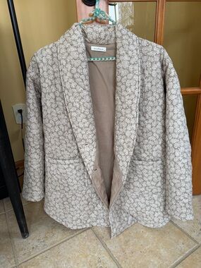 Neuflora Lynnwood Coat Brown Floral
